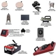thumbnail image 2 of Combo 9 En 1 EV Technologies Plancha sublimacion color roja con impresora y 150 articulos, 2 of 7