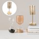 thumbnail image 4 of 1pc Nordic Home Table Lámpara de mesa USB Batería Noche Luz Chic Luz de cama Dorado, 4 of 6