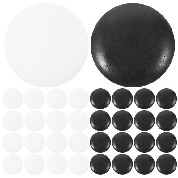 Mersess 100pcs Small Go Chess Pieces Set - Broken-Resistant Accessories for Game