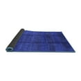 thumbnail image 2 of Ahgly Company Indoor Square Persian Blue Bohemian Area Rugs, 7' Square, 2 of 4