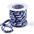 thumbnail image 3 of Elastic Fibre 2 roll Flat Polyester Elastic Cord Webbing Garment Sewing Accessories Dark Slate Blue 5mm 3.28 yards(3m)/roll, 3 of 5