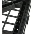 thumbnail image 5 of Gracious Living 5 Shelf 72 x 36 x 18" Fixed Height Ventilated Heavy Duty Shelving Unit Organizer System for Home, Garage, Basement, and Laundry, Black, 5 of 10