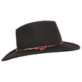 thumbnail image 3 of Stetson Men's Wildwood Crushable Hat, Cordova, Small, 3 of 4