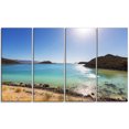 thumbnail image 2 of Blue Baja California Beach - Seashore Canvas Art Print, 2 of 3