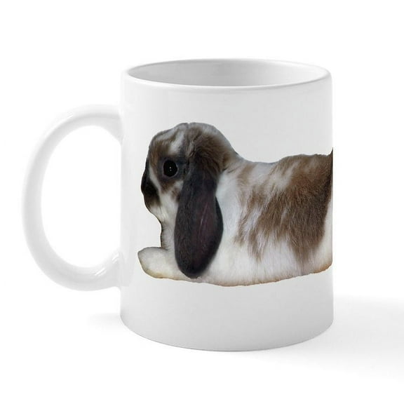 CafePress - Bunny 3 Mug - 11 oz Ceramic Mug - Novelty Coffee Tea Cup