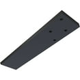 thumbnail image 6 of Ekena Millwork 2 1/2"W x 12"D Hidden Floating Steel Heavy Duty Bracket, Powder Coated Black, 6 of 10