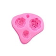 thumbnail image 3 of Colle Goutte de Fleurs pour la Saint-Valentin Cendriers et Capuchon en Silicone Résine Rose, 3 of 8