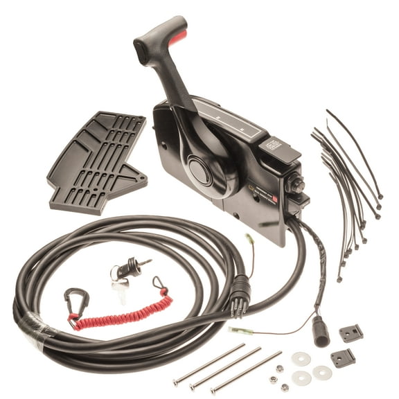 Titan Tool Mercury Out Board Side Mount Remote Control Box Non Power Trim 8 Pin 881170A3