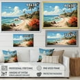 thumbnail image 4 of Designart "Aqua Marine Coastal Journey III" Bicycle Floater Framed Canvas Wall Art, 4 of 5