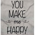 thumbnail image 2 of You Make Me Happy Funny Shirt | Cute Gift Inspirational Cool T-Shirt Tee, 2 of 5