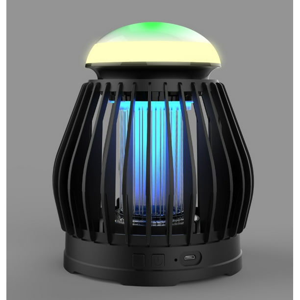 Lámpara repelente de mosquitos, lámpara atmosférica para exteriores, lámpara colgante portátil recargable por USB para tienda de campaña, adecuada para acampar en jardines interiores.