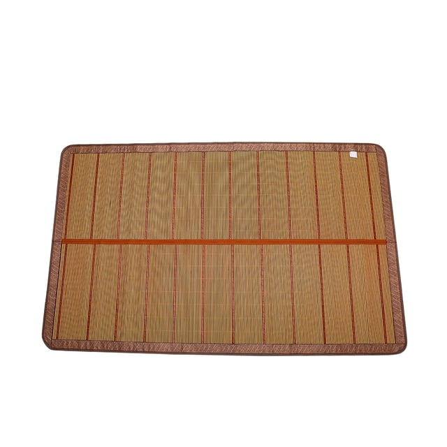 Graflsoa Eco-Friendly Bamboo Cooling Mat for Summer - Foldable, Natural Color, Multiple Sizes (120x190cm)