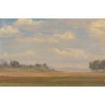 thumbnail image 3 of Gustav Friedrich Papperitz 14x11 Black Modern Framed Museum Art Print Titled - Landscape Study, 3 of 5