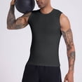 thumbnail image 5 of Cmfcve Big & Tall Men's Summer Tops Dry Fit Workout Running Tank Top Gym Sleeveless Muscle Athletic Shirt, 5 of 9
