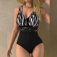 thumbnail image 4 of Stamzod Womens One Piece Swimsuit Tummy Control Bathing Suit Slimming Shapewear Swim Suits 2026 Black S, 4 of 8