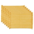 thumbnail image 1 of Juego de manteles individuales DII Variegated Apricot 100% algodón, 6 piezas, 1 of 8