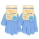 thumbnail image 1 of Guantes de baño exfoliantes EvridWear para ducha, spa (2 pares), 1 of 7