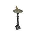 thumbnail image 2 of Rome Brass Butterfly Sundial, Aged Patina, 8.25"L, 2 of 2