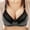 Black, variant on Njagoc3 Everyday Vintage Bralette Soft Stretch Lace, Underwire-Free with Modest Coverage