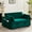 Green, variant on Multi-position adjustable, double pull-out sofa bed with bedhead / Space-saving for small rooms and apartments