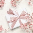 thumbnail image 4 of Hioecau Handwritten Business Cards 50 Sheets Blank Textured Paper Cards with Chiffon Ribbon Wedding Invitations Table Name Tags for Party Banquet Office Decor, 4 of 8