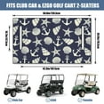 thumbnail image 3 of Essential Golf Cart Seat Cover 51" x 31", Microfiber Towel for EZGO, Yamaha, Club Car, A Must-Have Accessory, 3 of 8