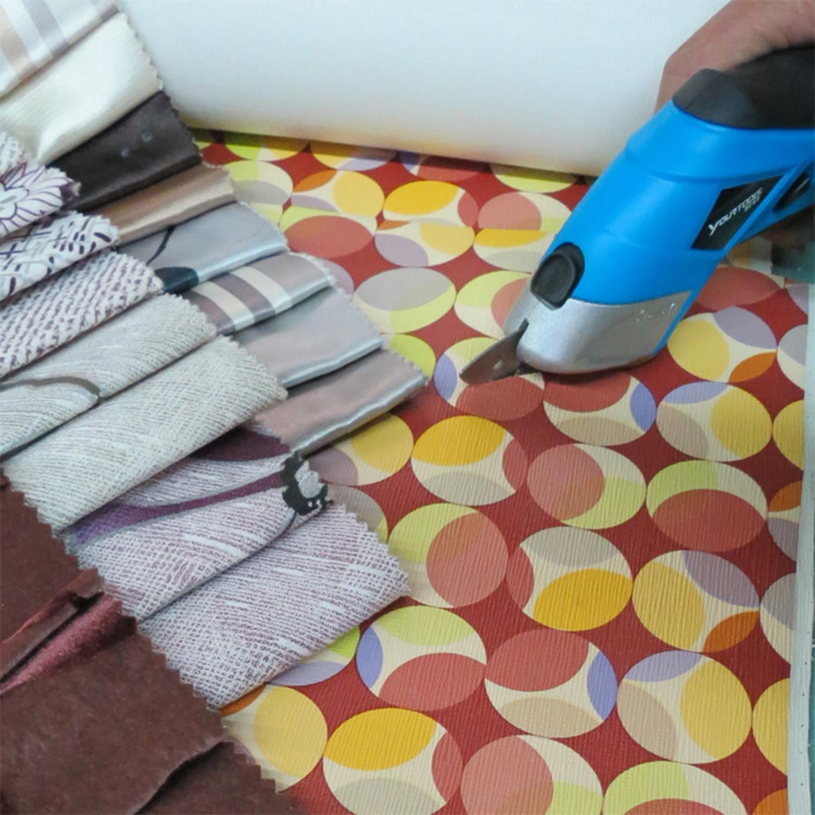 GUOOL Electric Scissors for Cutting Fabric, Power Scissors Cutting Tool for Cutting Fabric, Corrugated Cardboard, Carpet and Acrylic Film