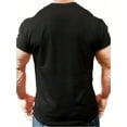 thumbnail image 2 of Tee-Shirt Blanc Épais avec Lettrage "J'ai Peur des Femmes" pour Hommes, Tee-Shirt de Sport Décontracté - 100 % Coton, Lavable en Machine, Manches Courtes, Col Rond, 2 of 7