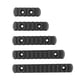 thumbnail image 4 of Worallymy Caza Rail Mount Plastic Side Rail Handguard Scope Mount Base Caza Herramienta Accesorio Negro Worallymy JD735810659, 4 of 7