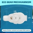 thumbnail image 7 of Upgraded G52 Backup Valve Compatible with Polaris180,280,380,3900 Pool Cleaner Replace Part Replacement Kit with G53 Gear Mechanism, 7 of 7