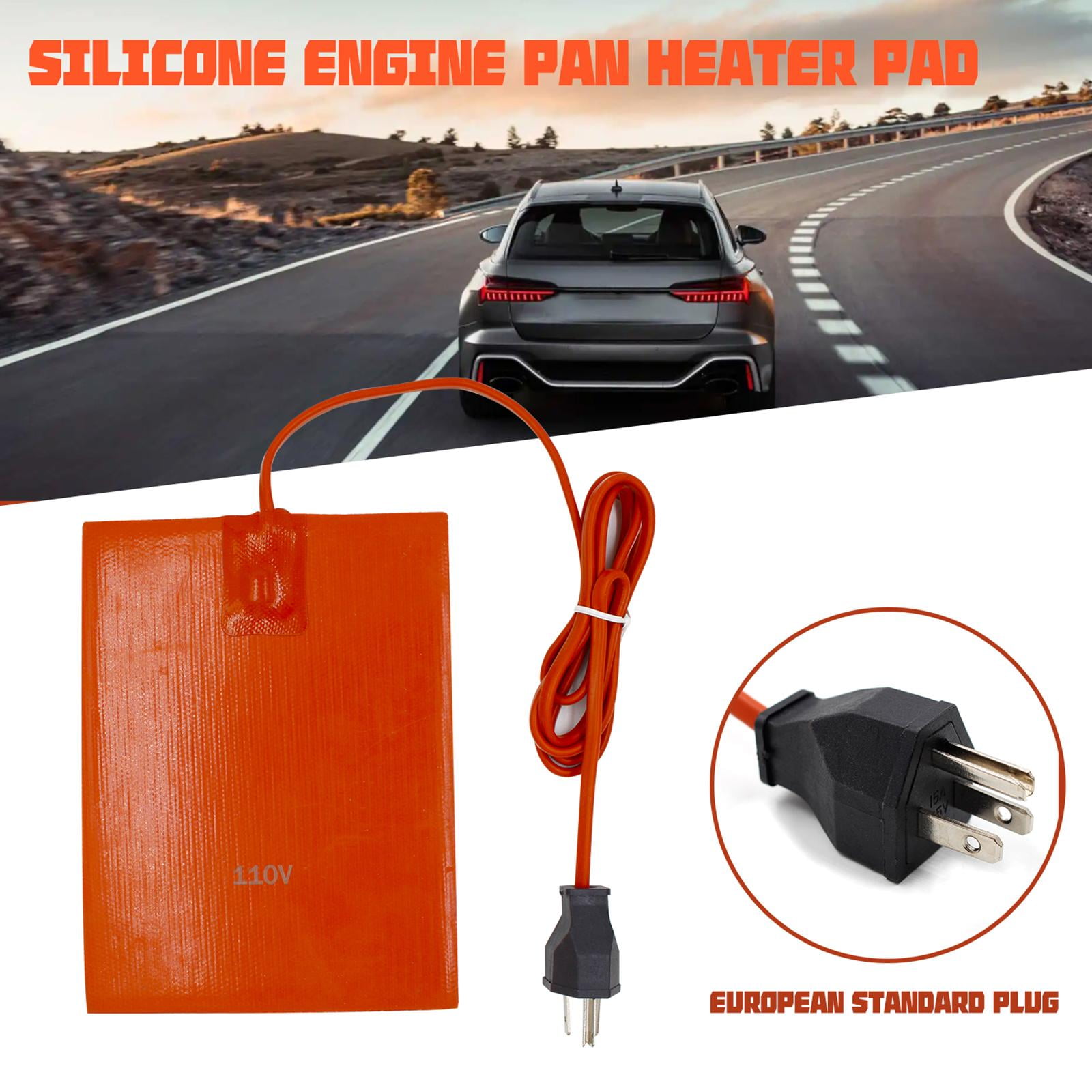 Universal Car Engine Heating Oil Pan Heater Pad 150x200mm Oil Heater |  Walmart Canada