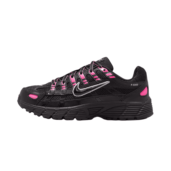 NIKE GRADE SCHOOL P- 6000 GS "Pink Blast Metallic Silver Black" HV5064 600 HV5064 600 from Stadium Goods