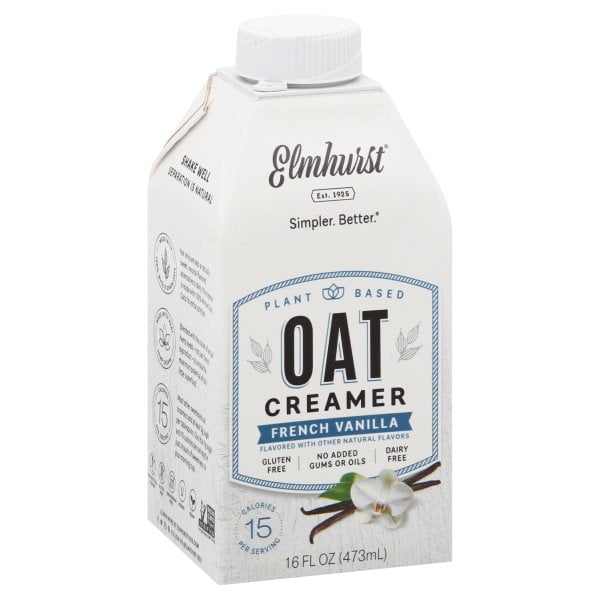 Elmhurst Oat Creamer, 16oz Multiple Flavors