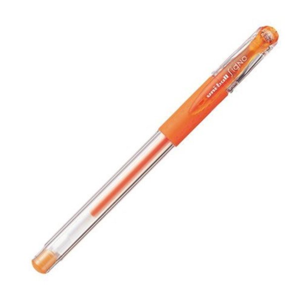 Uni Gel Ballpoint Pen UniBall Signo Ultra Fine 0.28mm Orange (UM15128
