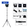 thumbnail image 1 of Portable Teleprompter For Smartphone DSLR Recording Live Broadcast Inscriber Teleprompter Artifact Video With Remote Control ,Easy setup, Desktop controlled, 1 of 7