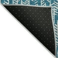 thumbnail image 3 of Addison Rugs Chantille Indoor/Outdoor Transitional Arrows Teal Washable Rectangle Rug, 9' x 12', 3 of 6