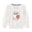 White, variant on Odeerbi Kids Boys Girls Halloween Ghost Crewneck Sweatshirts Fall Winter Cotton Sweatshirt Kids Kids Cute Solid Color Halloween Print Long Sleeve Sweatshirts Top Kids Clothes Orange