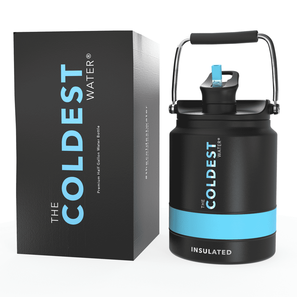 The Coldest Water Bottle Half Gallon Vacuum Insulated Stainless Steel