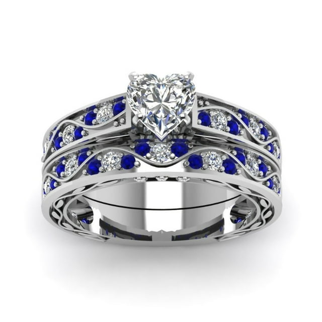 mtvxesu Rings Shiny Moissanite Wedding Bridal Eternal Promise Elegant Sale