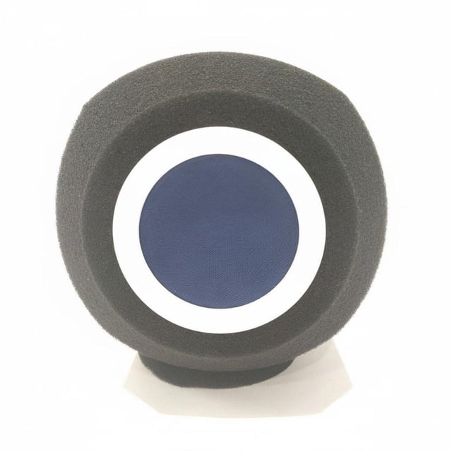 Funda de espuma para micrófono Condensador C1 azul-blanco