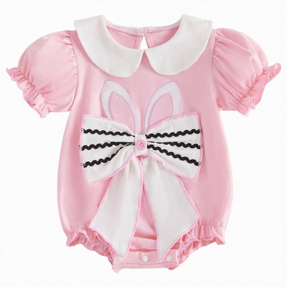 NOLDARES Soft Cotton Bow Tank Top Baby Girl Undershirts – One-Piece Toddler Bodysuit for Infant Toddlers(B1-Red,0-3 Months)