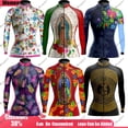 thumbnail image 2 of Nueva camiseta de ciclismo para mujer, camiseta de ciclismo de montaña, camiseta de ciclismo de equipo, ropa de ciclismo de manga larga, ropa de ciclismo prémium de verano e invierno, 2 of 5