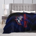 thumbnail image 4 of Stony Brook University Logo Fleece Blanket, Very Soft Microfiber Flannel Blanket for Couch Warm and Cozy for All Seasons, 4 of 8