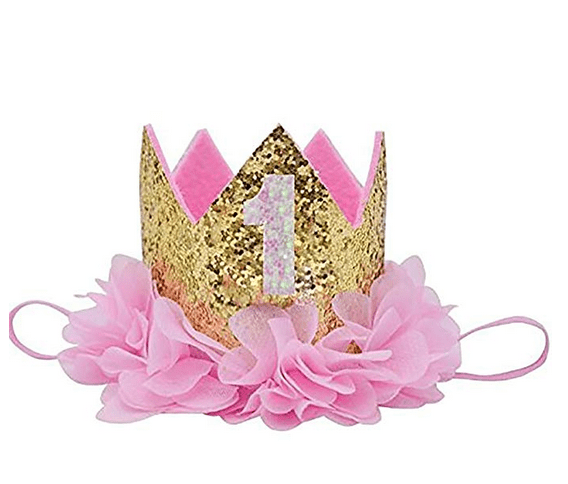 gold baby headband walmart