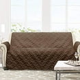 thumbnail image 5 of DriftAway Sofa / Loveseat Pet-Friendly Slipcovers Polyester Slipcovers, Brown, 5 of 5