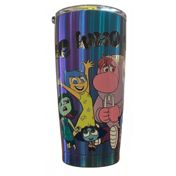 Disney Parks Who You Are! Inside Out Stainless Steel Tumbler New With Tag