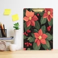 thumbnail image 5 of Acrylic Writing Board Gold12.5*9 Inch Clipboards Transparent Acrylic Material Suitable For Office Classroom Teachers Fashion Bloggers Stationery Enthusiasts Red Cute Cartoon Flower, 5 of 9