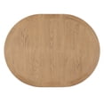 thumbnail image 6 of Functional Extendable Dining Table with a 12" Leaf for Dining Room and Living Room, Oak +White, 6 of 9