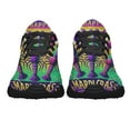 thumbnail image 5 of Mardi Gras Crawfish Shoes Sneakers Black Size 8, 5 of 7