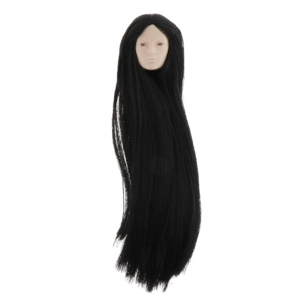 Escultura de cabeza de muñeca femenina 1/6 Cabeza De Muñeca Femenina Esculpir Para 1/6 Accesorios De Muñeca BJD Regalos Para Niños A De 3 Magideal Escultura de cabeza de muñeca femenina